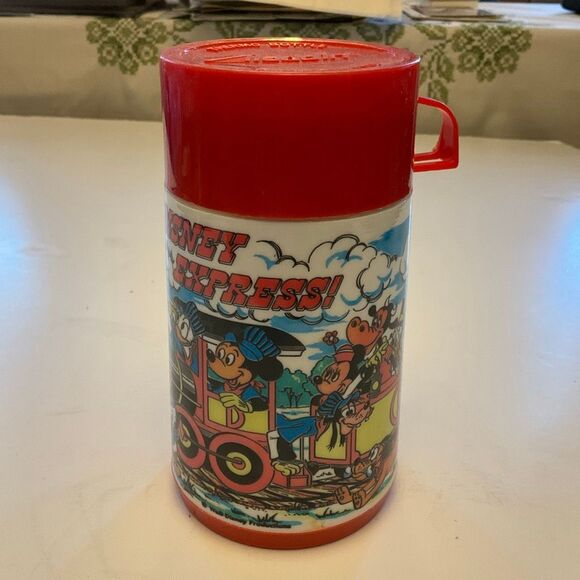 Vintage Disney Express Thermos Walt Disney. All the Characters - Picture 4 of 13